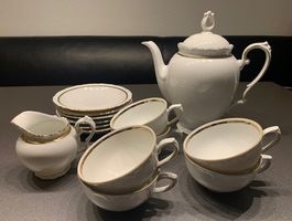 Antikes, italienisches 6-er Kaffee-Service