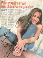 Eve Kay Autogramm signiert Magazinbild 20x30cm