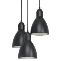 Pendelleuchte Hängelampe Deckenlampe 3 flammig E27 Vintage