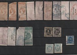 1898/99 Espagne, Anciens timbres