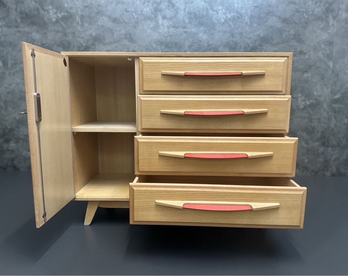 Cassettiere: Corta Multiform Kommode Schweizer Mid-Century Sideboard 60er – Usato da Elsau venduto da Teak_Vintage 8
