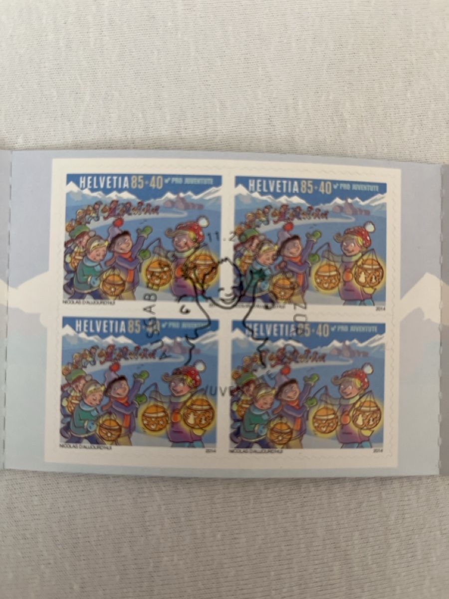 Tous les timbres: MH Pro Juventute 2014 ET-Stempel  – Neuf (Voir description) à Eppstein Vockenhausen par hightech11 2