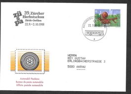 Sonderbrief A. 1483 39. Züspa Zürich 22.9.-2.10.1988