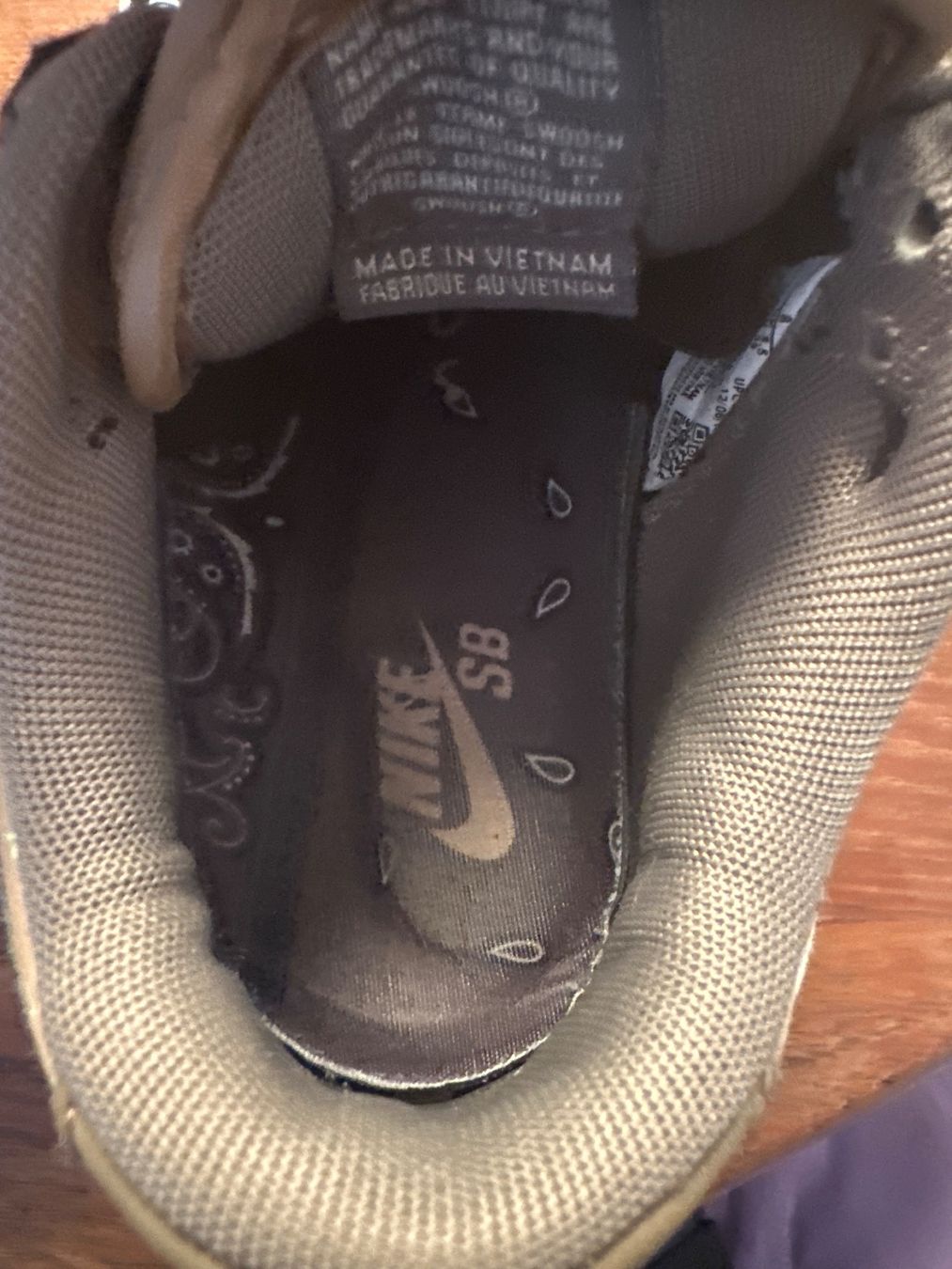 Nike Chaussures hommes: Nike Dunk Low Travis Scott Sneakers – D'occasion à Hittnau par Theoldwise 6