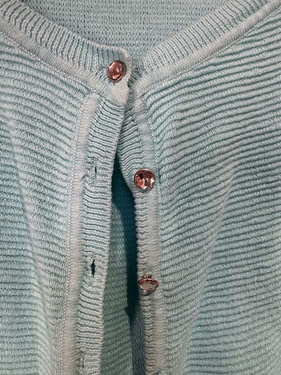 Maglioni & Felpe: Mintfarbener Cardigan - Grösse 40 – Usato da Riken AG venduto da ClaudiaChristina 1