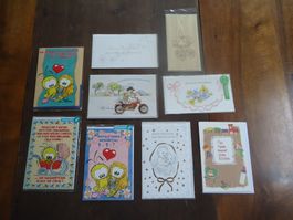 Cartes de naissance - 9 X