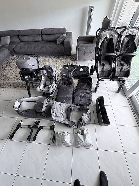 Poussette: Bugaboo Donkey 5 Twin Komplett Set – D'occasion à Basel par birold