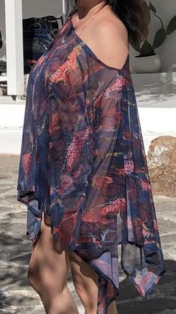 Pain de Sucre Cache-Maillot de plage/poncho comme neuf!
