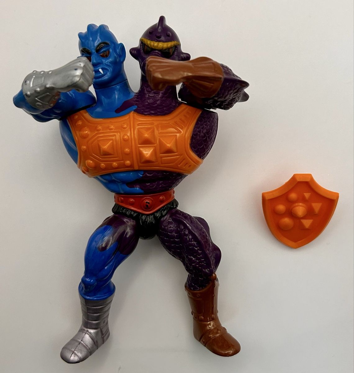 Masters of the Universe Statuette: MOTU Vintage Two Bad Figur komplett mit Mini-Comic – Usato da Oberhasli venduto da Schneeschueh 2