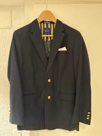 Herren Blazer Nautica dunkelblau goldene Knöpfe Zustand gut