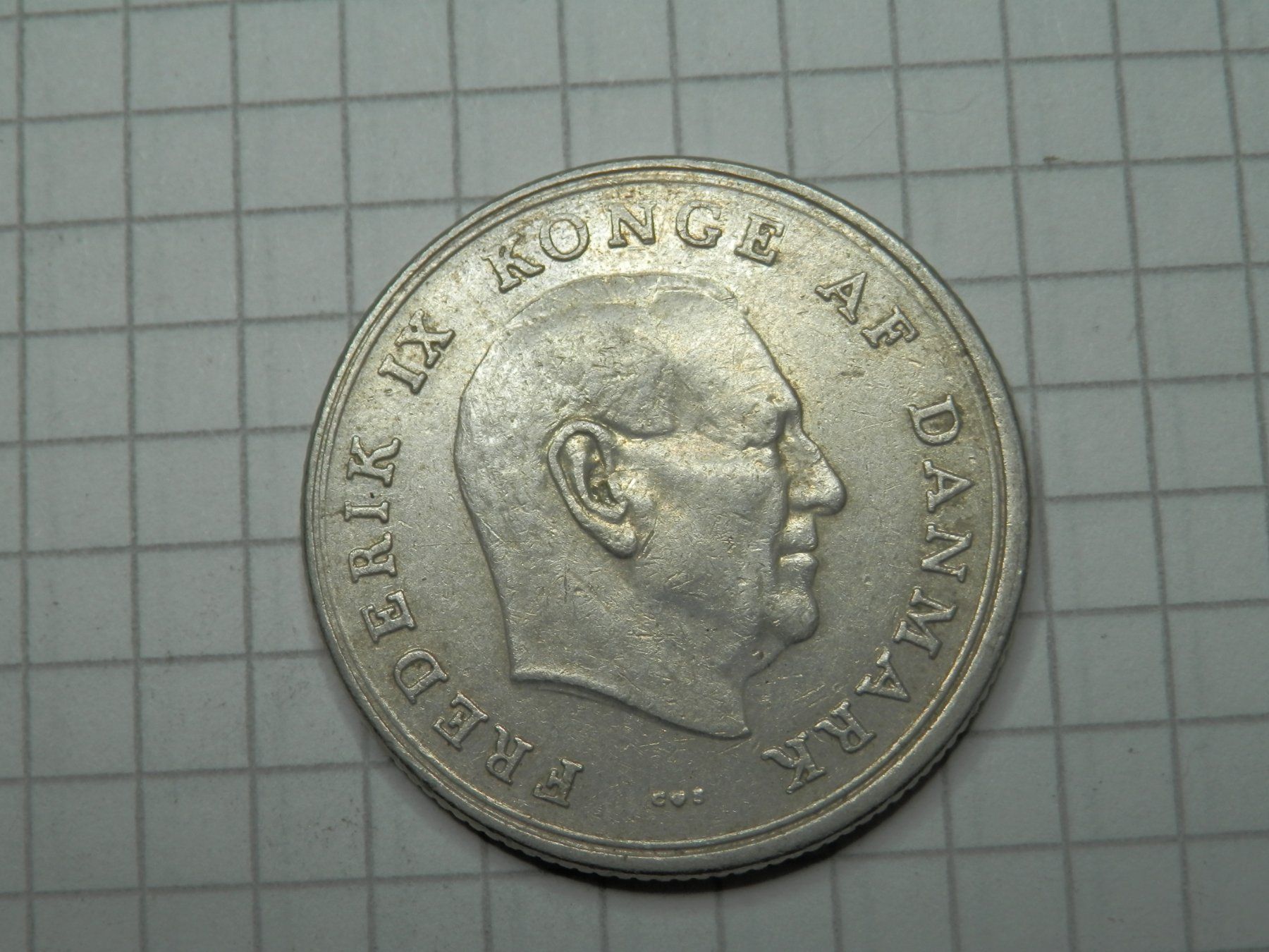 Tutti le monete: Dänemark  1 Krone, 1963 – Usato da Weiach venduto da weiach81