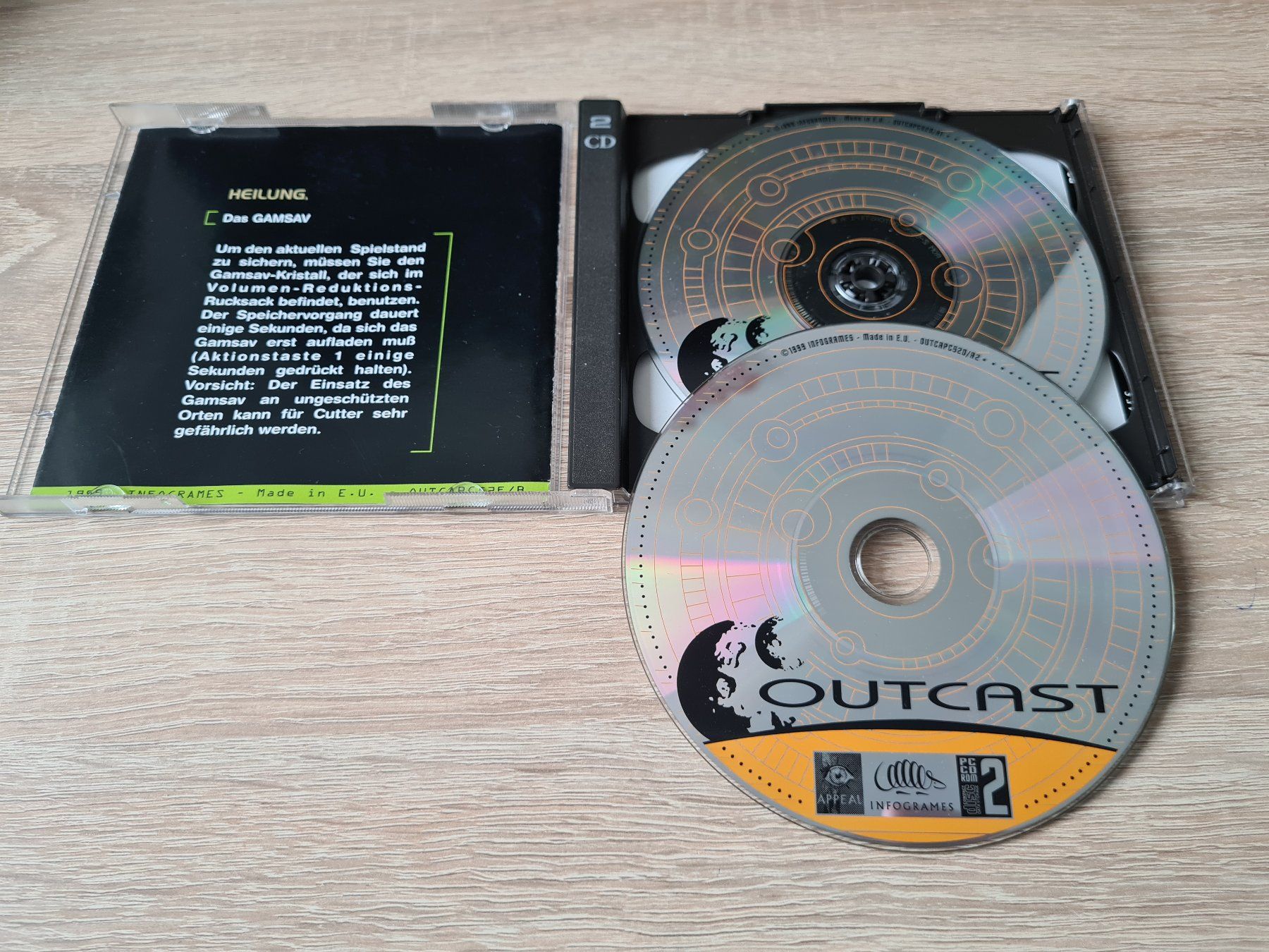 Giochi: Outcast (2 CD) - PC – Usato da Carouge GE venduto da Franllo 2