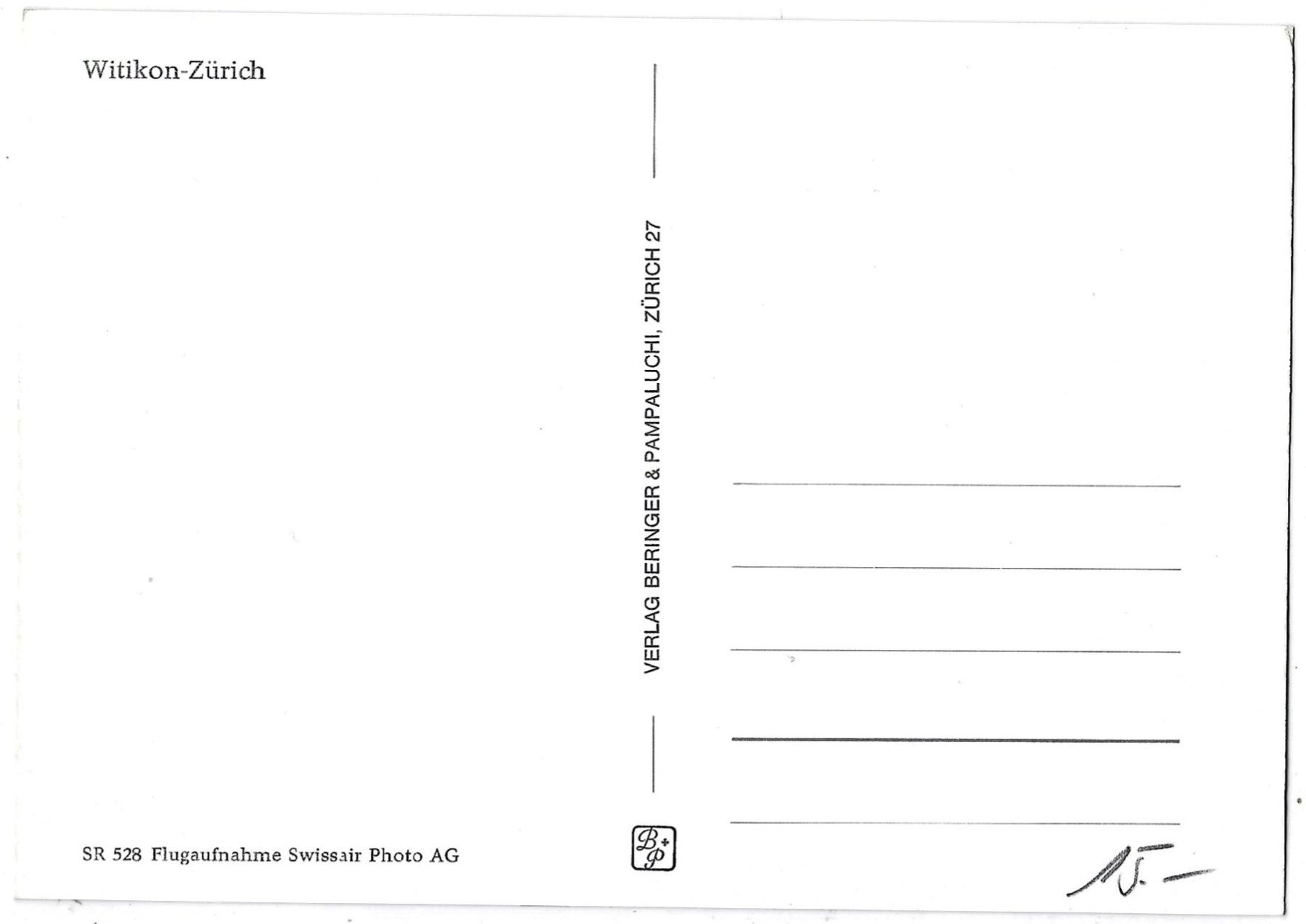 Cartes postales: Witikon-Zürich – D'occasion à Bütschwil par Jackson1A 1