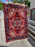 Heriz Indien 94x62cm Teppich handgeknüpft gereinigt