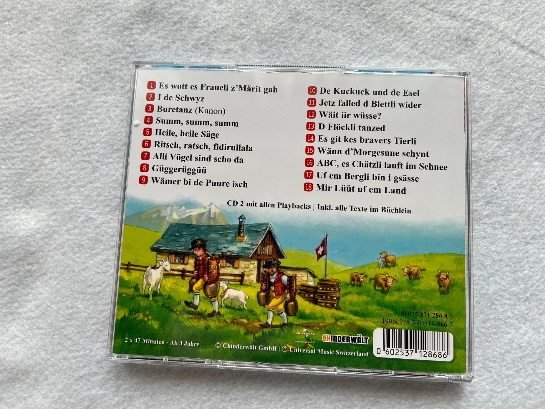 CD: Schweizer Chinderlieder 4 -Kinderlieder uf Schweizerdeuts... – Nuovo (secondo la descrizione) da Altendorf venduto da herkules74 1