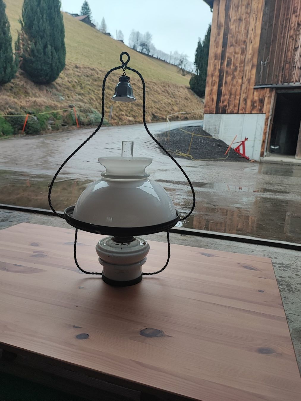 Lampade: Rustikale Vintage Deckenlampe – Usato da Grabs venduto da Margelchopf1 4