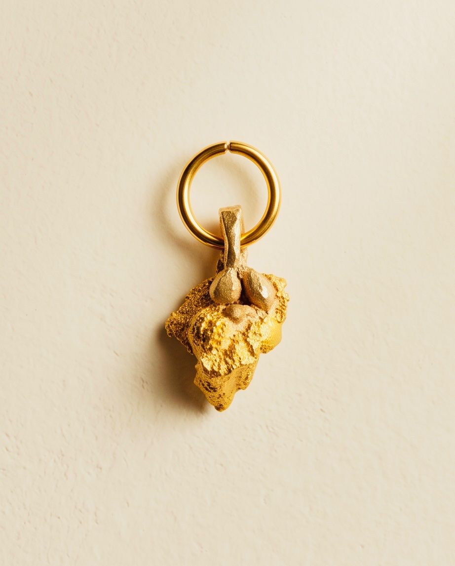 Anhänger: Gold Nugget Anhänger – Neu (gemäss Beschreibung) aus Wohlen AG von Maewa-Gold 2