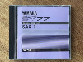 Yamaha TG77 SY77 SAX 1 Sound Card Set