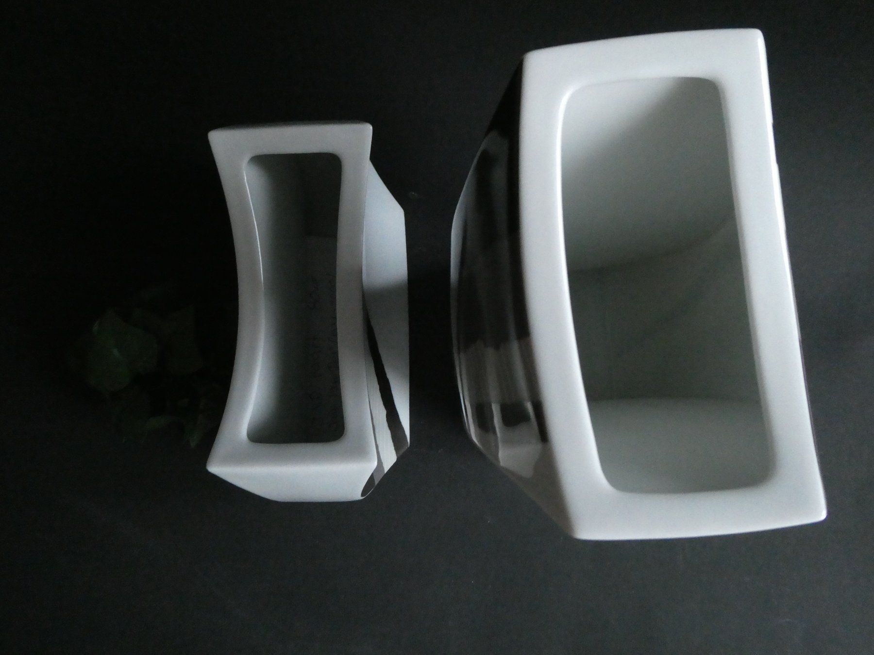 Rosenthal Vasi & Recipienti: 2 Rosenthal Vasen Design von J.V.D. VAART - Studio Line – Nuovo (secondo la descrizione) da Zürich venduto da ursinas-shop 3