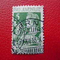 1913 J1, mit Ersttags-VOLLSTEMPEL: BERN: 1.12.1913, K:400.-