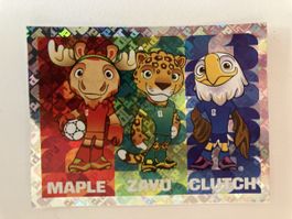 FIFA WM 2026 Sticker FWC 3 Maple Zavu Clutch