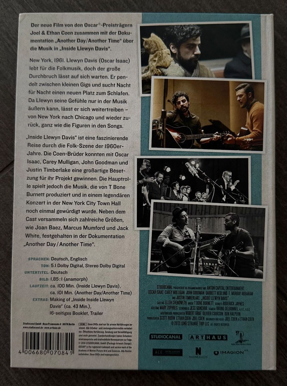 Tutti i DVDs: Inside Llewyn Davis 2 Disc Special Edition DVD Set – Usato da Biel/Bienne venduto da reb_s9wm 1