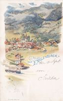 Gruss aus Erlenbach, gelaufen 1900