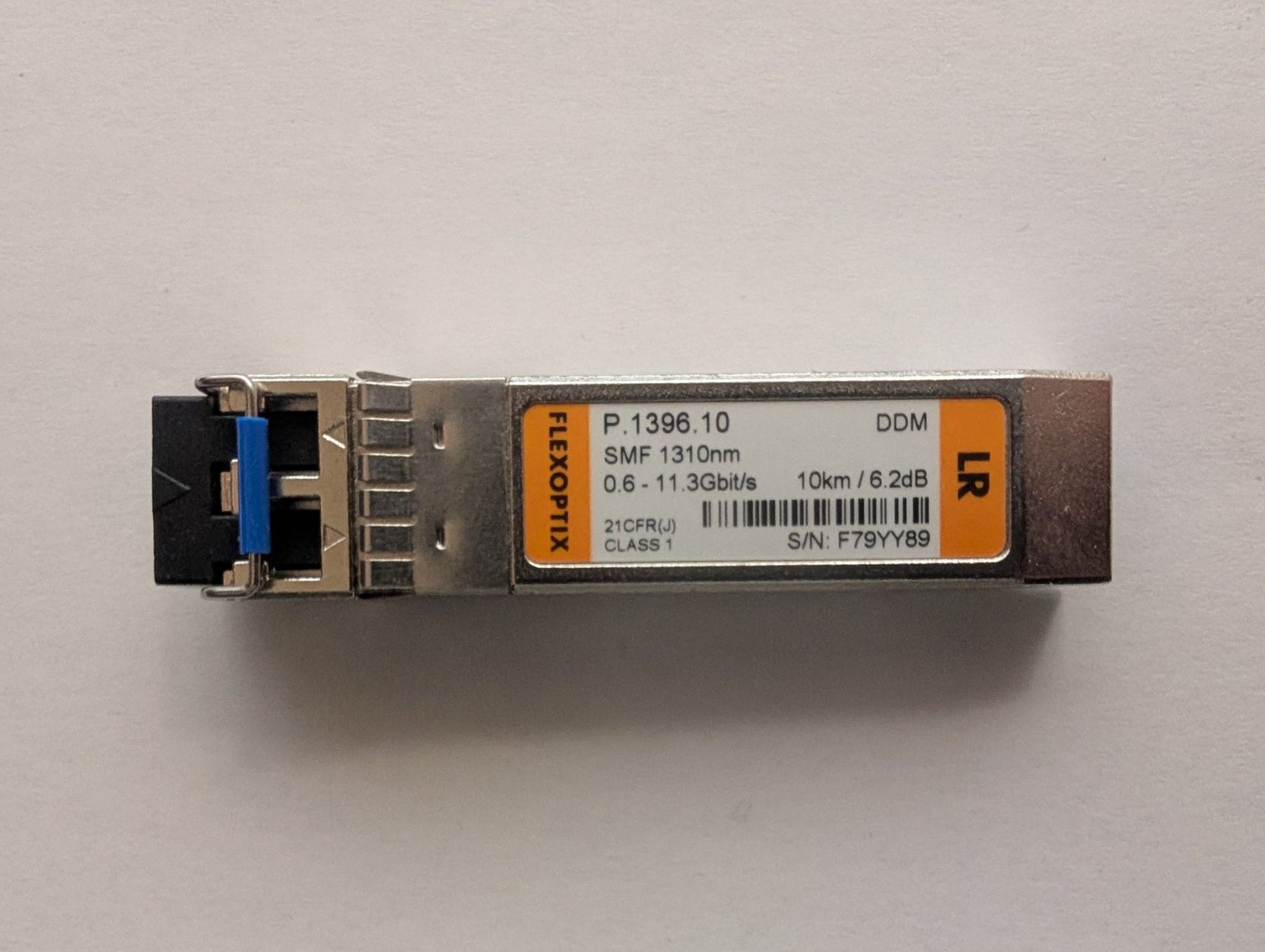 Unità & Adattatore: Flexoptix Transceiver 10Gbps SFP+ LR – Usato da Langenthal venduto da netcamp