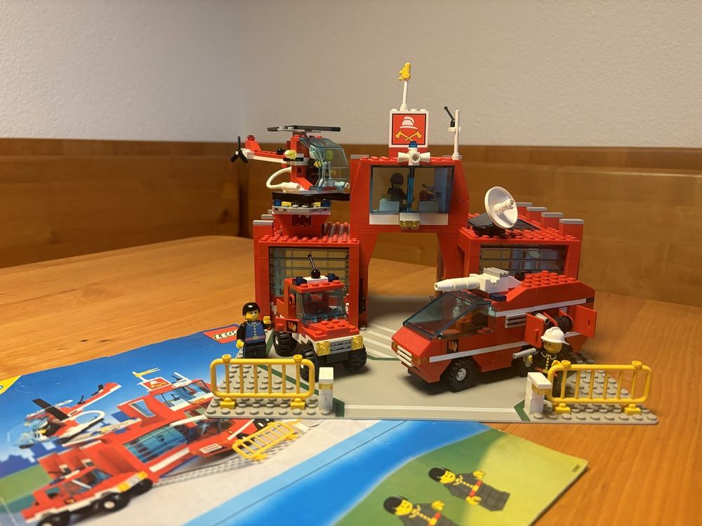 LEGO 6389 Feuerwehr-Einsatzzentrale (mit Original-Anleitung) (Gebraucht ...