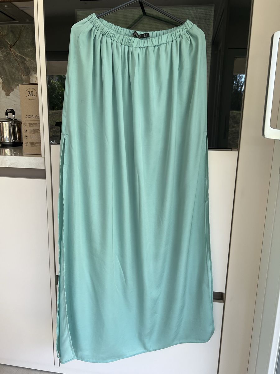 Zara Röcke: Long zara turquoise skirt – Neu (gemäss Beschreibung) aus Corsier GE von Karol_save_planet