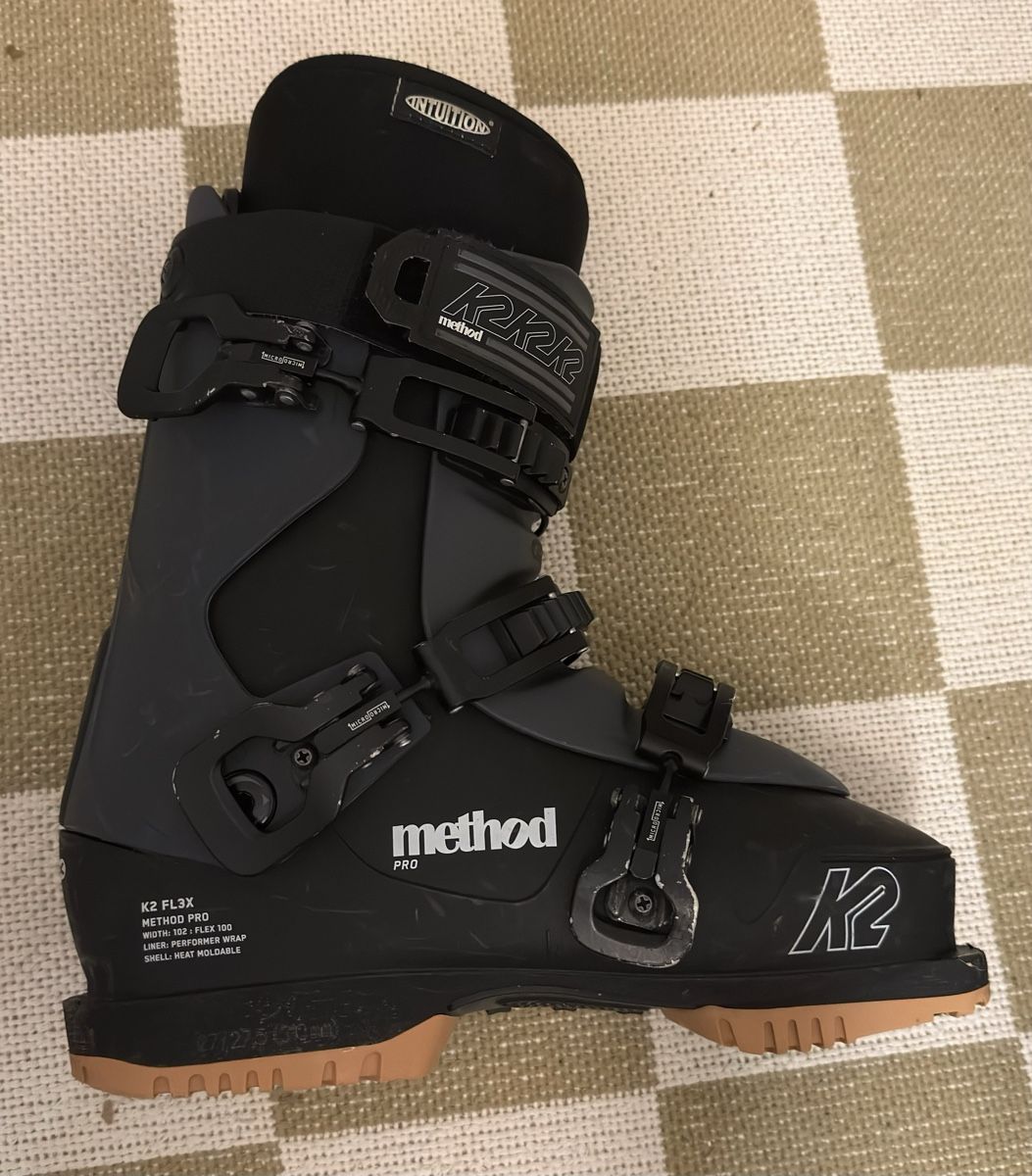 K2 Sci: K2 Method Pro Ski Boots Size 27.5 Flex 100 – Usato da Lausanne venduto da pau_t9p7 2