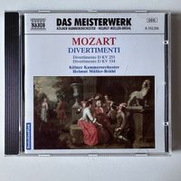 Mozart Divertimenti - Kölner Kammerorchester CD