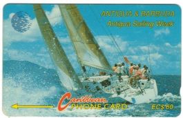Telefonkarte Antigua & Barbuda ANT-7E Sailing Week 1993