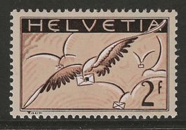 1930 : Flugpost Nr. F13, postfrisch ** - KP 450.--