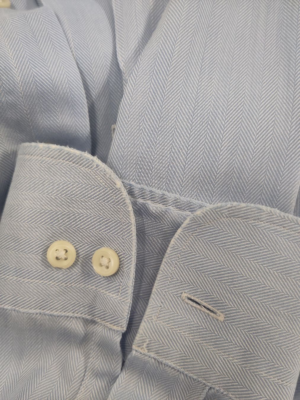 Ralph Lauren Chemises: Lauren Ralph Lauren Hemd hellblau  – D'occasion à Pratteln par Cartonsducoeur_bl 6