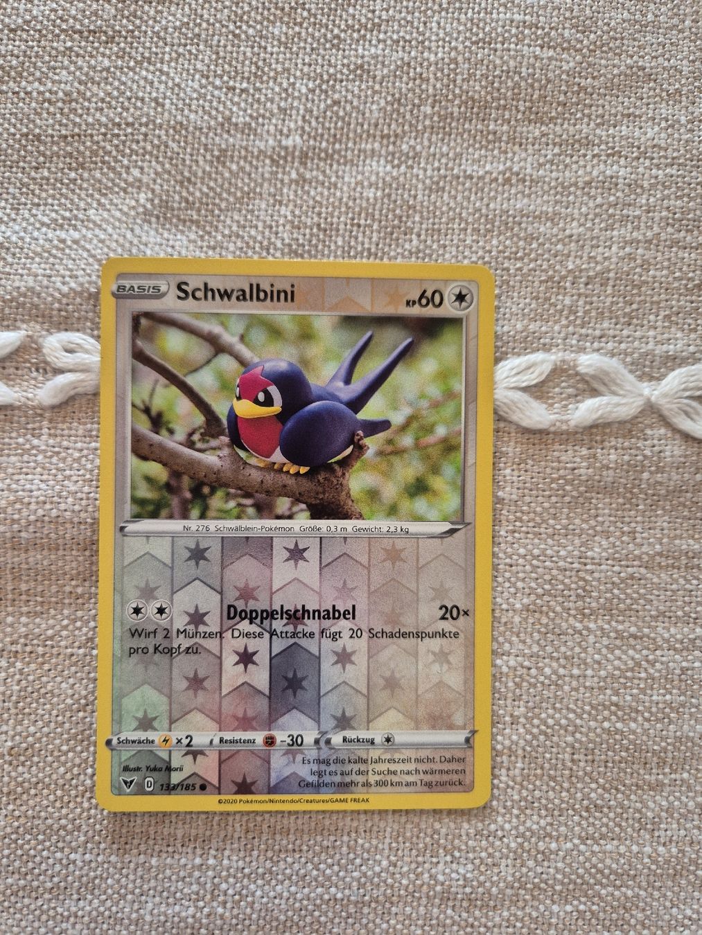 Pokémon Carte collezionabili: Schwalbini Reverse Pokemon Vivid Voltage 133/185 DE – Nuovo (secondo la descrizione) da Altdorf UR venduto da Josi5588 2