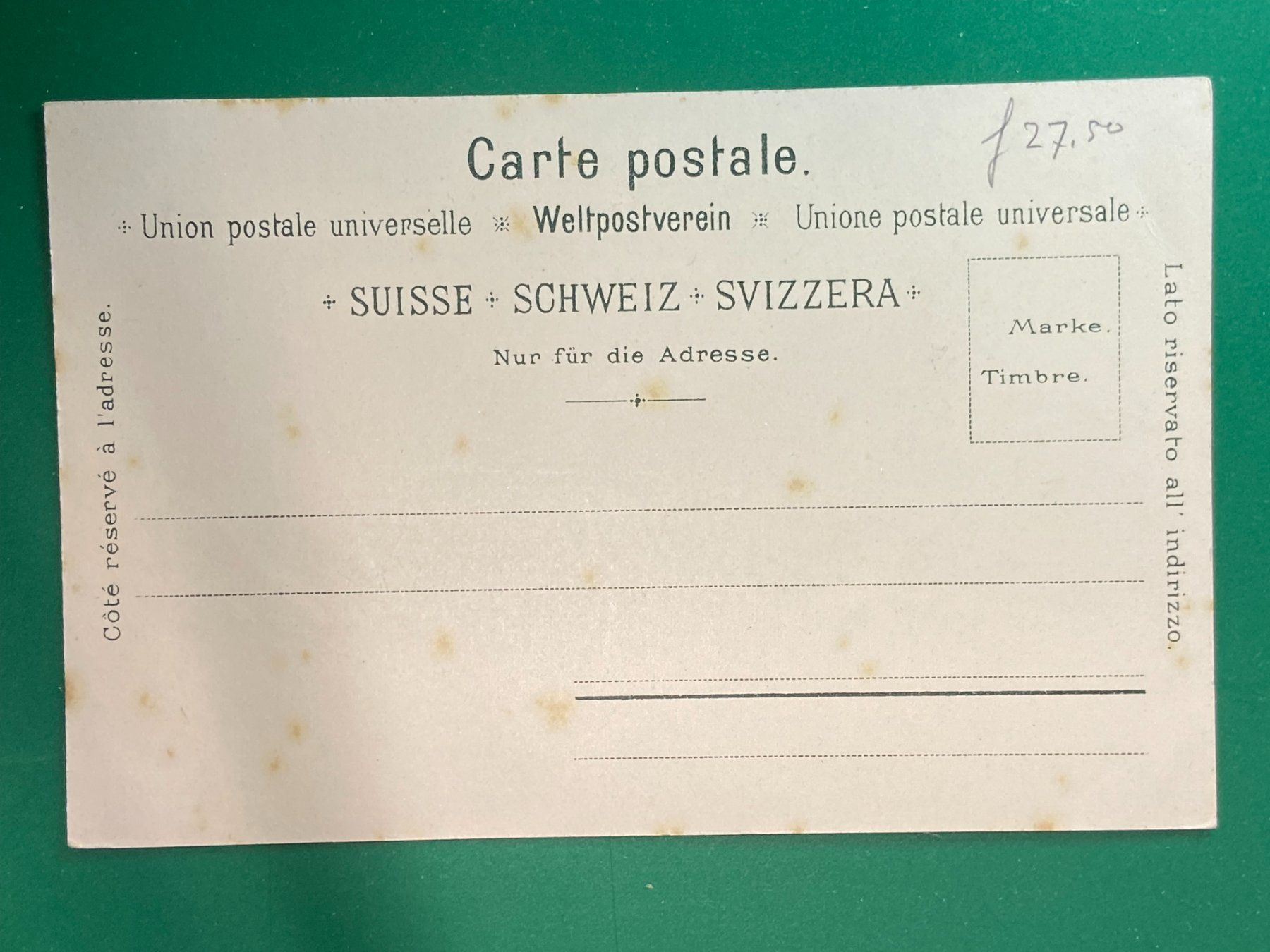 Cartoline postali: Gruss vom Rigi - Lithographie !!! – Usato da Steg VS venduto da danwer74 1