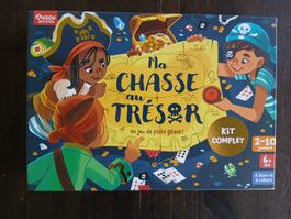 Jeu de société Ma chasse au trésor Auzou, complet 6+, NEUF