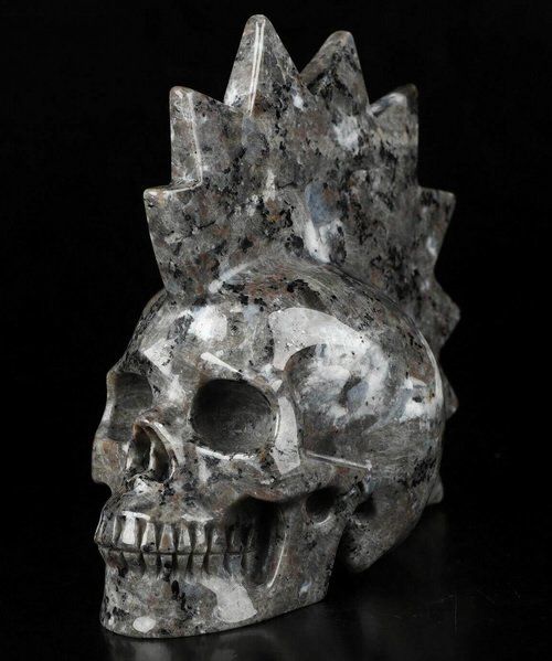 Minerali & Pietre curative: Punk Skull UV Yooperlite – Nuovo (secondo la descrizione) da Walenstadt venduto da vkt_qc8d