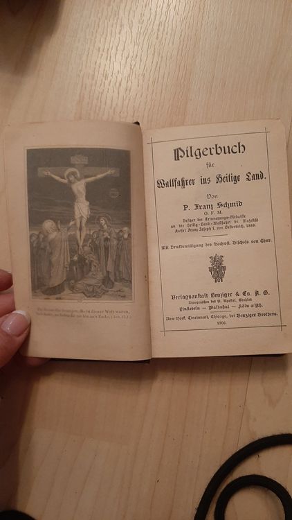 Livres: K.84 R) antike 5er Set Pilgerbuch, Gebete, Maria etc Bücher – D'occasion à Wil SG par Saxer1 6