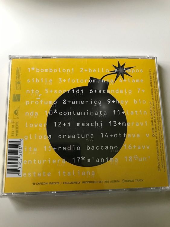 Gianna Nannini - Bomboloni (Gebraucht) in Wil AG für CHF 1.5 – mit ...