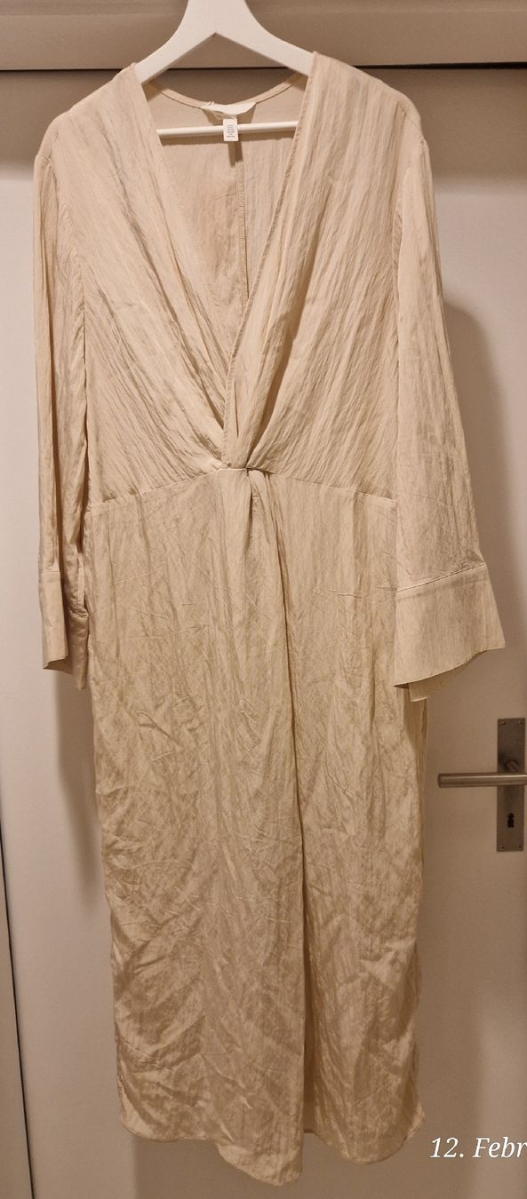 H&M Vestiti: Kleid beige Creme Gr. XL – Usato da Bünzen venduto da Milly32