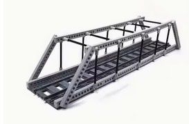 BlueBrixx Jeux de construction: AEBrick Eisenbahnbrücke Neu in OVP – Neuf avec emballage d'origine à Belp par AEMA-Modellbau