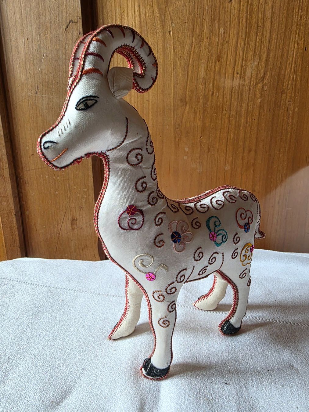 Figurines: Stoff Steinbock Figur Tier Puppe 19 cm – D'occasion à Walterswil BE par Lonitti 2