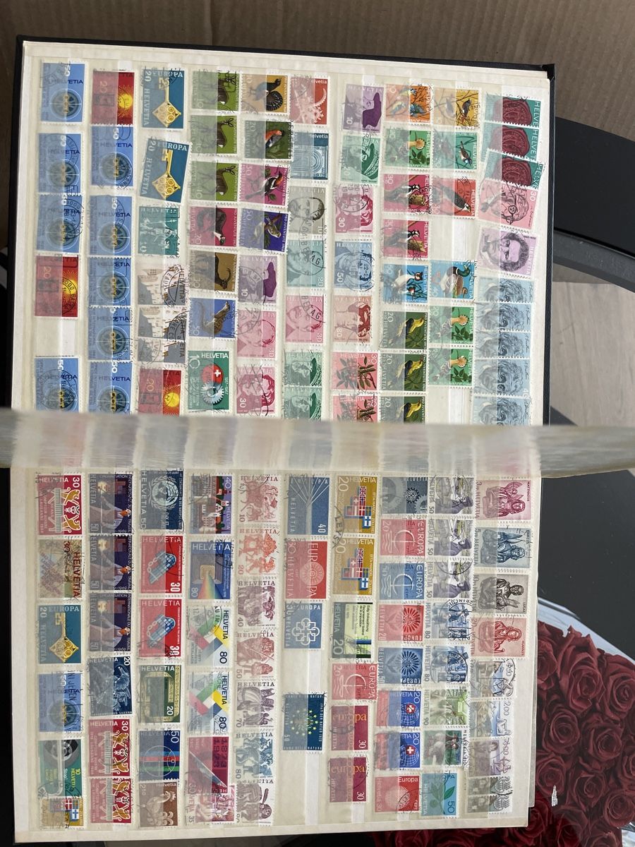 Tutti i francobolli: Album CH Briefmarke PJ PP usw.. – Usato da Muri AG venduto da Briefmarke-Schweiz 2