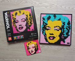Lego Art ANDY WARHOL Marilyn Monroe KOMPLETT