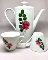 Vintage Porcelaine très fine «vis-à-vis» Café parure