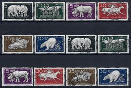 DDR 1956 Tierpark Berlin top Werte gest.