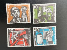 BRD 1957 Wohlfahrt Mi 270-273 komplette Serie postfrisch **