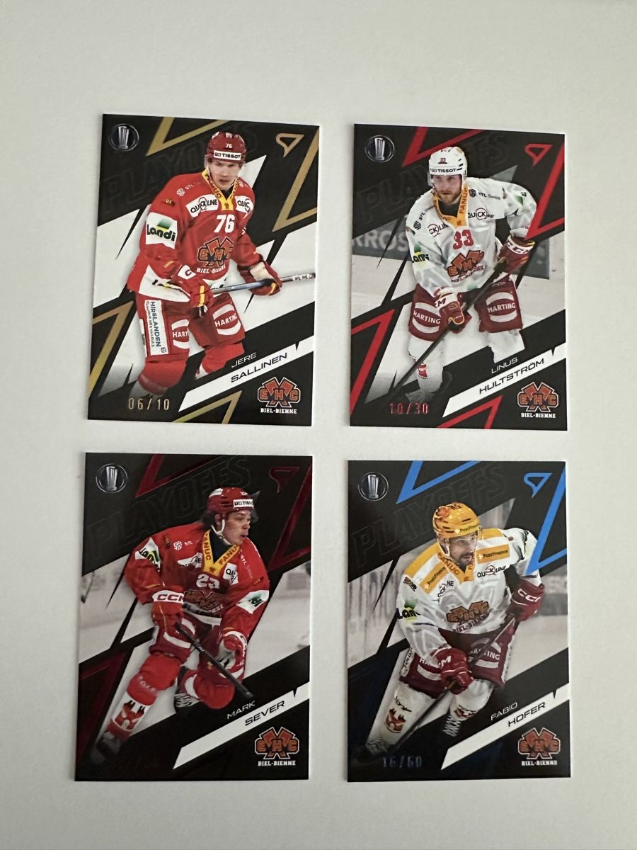 Sportzoo Carte collezionabili: EHC Biel-Bienne - /10, /20, /30 - Sallinen, Sever, Hofer – Nuovo (secondo la descrizione) da Sumiswald venduto da Sigmund90